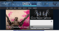 Desktop Screenshot of chaoshour.com
